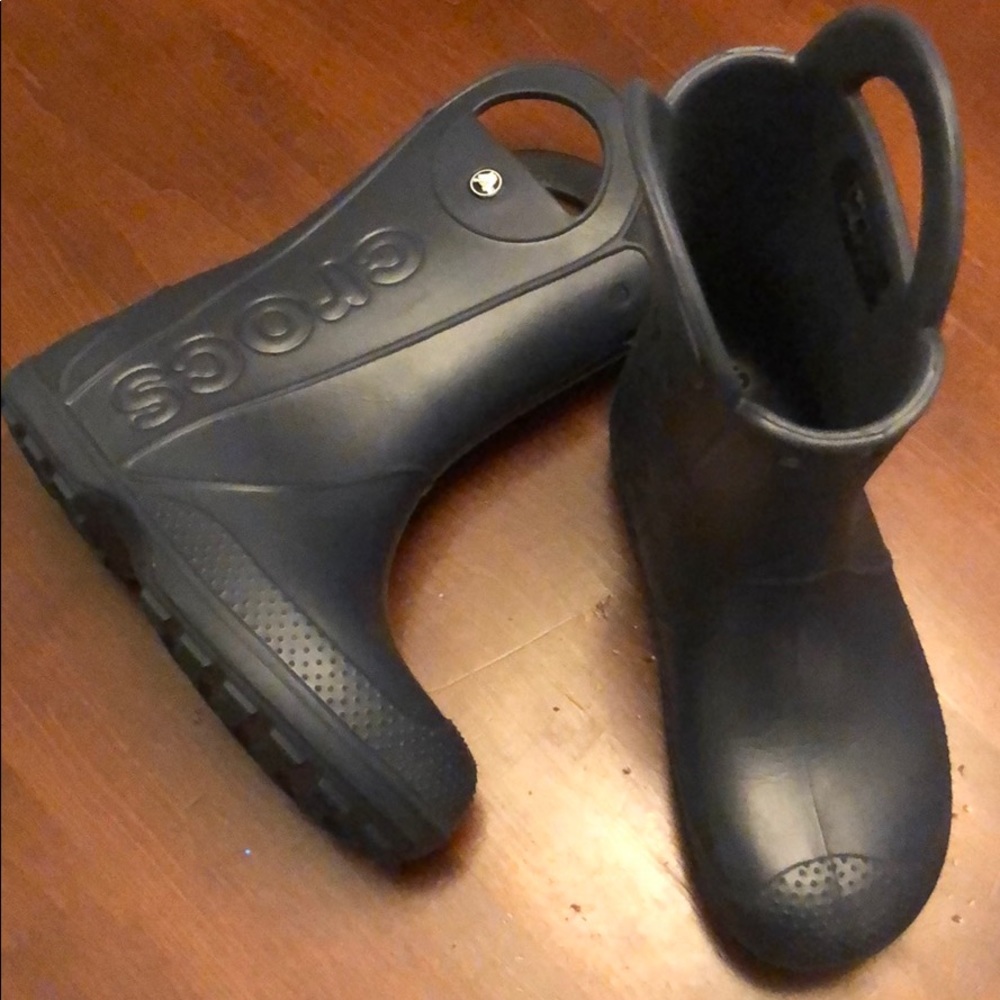 Crocs rain boots